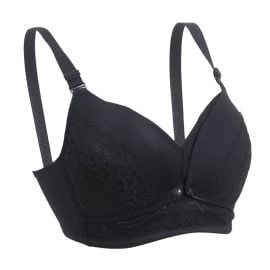 Okus - Full Cup Maternity & Nursing Bra Black - M - MMZ-OKUS002BKM - Toysuae.com