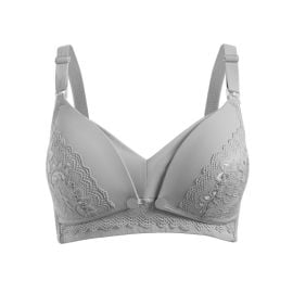 Okus - Full Cup Maternity & Nursing Bra Light Grey - L - MMZ-OKUS002LGL - Toysuae.com
