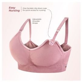 Okus - Original Full Cup Maternity and Nursing Bra Purple - M