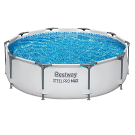 Bestway - Steel Pro Round Pool Set - 305x76 cm - Blue -  PRN-56677 - Toysuae.com