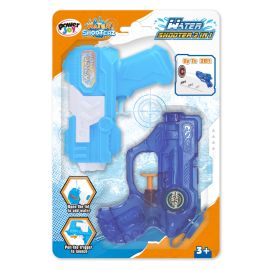 Power Joy - Water Shootrz Water Gun 2 In 1 11 cm - 1 pc Assorted pack of 2