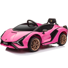Gambol - Licensed Lamborghini Sian Electric Ride-On Kids Car - Pink