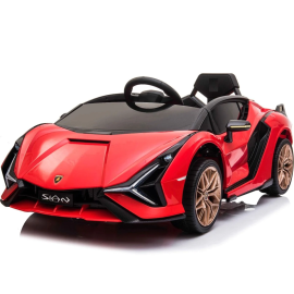 Gambol - Licensed Lamborghini Sian Electric Ride-On Kids Car - Red 