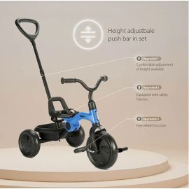 Qplay - Ant Plus 2 In 1 Folding Toddler Tricycle - Blue