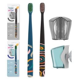 Flipper - Twigo Toothbrush And Cover Combo - Ocean Blue And Smoke -  BNDLE00142 - Toysuae.com