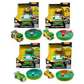 TMNT - Rc Micro Shell Racers - Battery Operator - 1 Pc Assorted