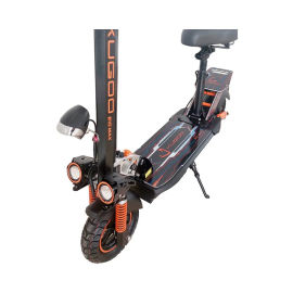 Kugoo - E10 Max  Electric Foldable Scooter 48V 15Ah Battery - Black