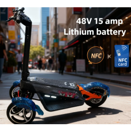 Gambol - Foldable Electric Mobility Scooter 2000W 48V 15AH Removable Lithium Battery