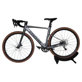 Gambol - RT600 Road Bike With Carbon Steel Frame - Black