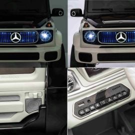 Gambol - Mercedes Concept Battery Powered Ride On Car Toy - 12v - Silver