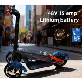 Gambol - Adult Foldable Electric Mobility Scooter 2000W 48V 15A Removable Lithium Battery