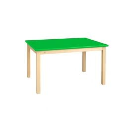 Edu Fun -  Rectangular Table - 120 x 60 x 2.2 cm - 30cm - Green -  RTS-69921Green69968 - Toysuae.com