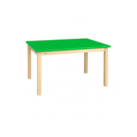 Edu Fun - Rectangular Table  - 120 x 60 x 2.2 cm - 59cm - Green -  RTS-69921Green69973 - Toysuae.com