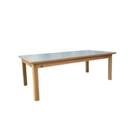 Edu Fun - Durable Rectangular Table - 120 x 60 x 2.2 cm  - 40cm - Grey -  RTS-69921GY69970 - Toysuae.com