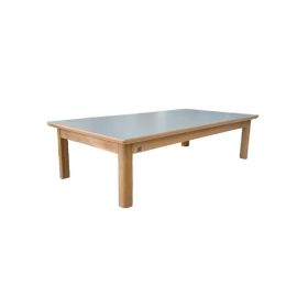 Edu Fun - Durable Rectangular Table - 120 x 60 x 2.2 cm - 30cm - Grey -  RTS-69921GY69968 - Toysuae.com