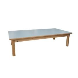Edu Fun - Durable Rectangular Table - 120 x 60 x 2.2 cm - 36cm - Grey   -  RTS-69921GY69969 - Toysuae.com