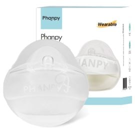 Phanpy - Wearable Silicone Breastmilk Collector, 80g Ultra-Light, BPA-Free, 90ml Capacity -  WB-PH731576 - Toysuae.com