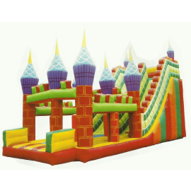 Gambol - Inflatable Playground Slide Bouncy Castle - Medium - GB-8040-M - Toysuae.com