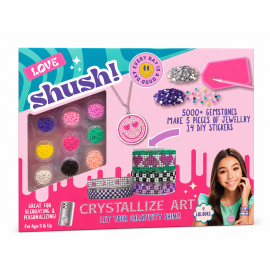 Shush - Crystallize Art Jewelry Craft Kit for Kids -  PNC-35480 - Toysuae.com