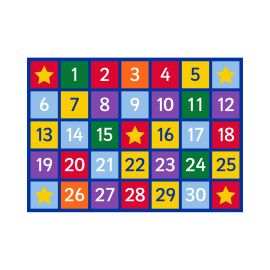 Edu fun - Number Rug 1-30 Rectangle - 257 x 360cm  -  RTS-CPR739 - Toysuae.com