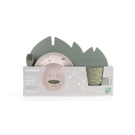 Miniland - Durable Naturmeal Set - Frog