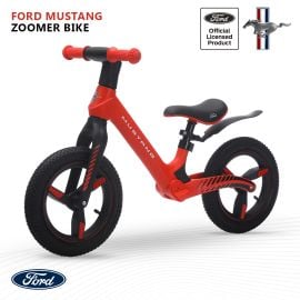 Ford Mustang - Kids Sporty Lightweight Zoomer Bike - Red -  WB-1263N-R - Toysuae.com