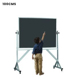 Gambol - Magnetic Adjustable high dry erase stand whiteboard  - 100cm 