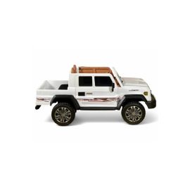 Gambol - 12V Electric Ride-On Land Cruiser SUV Jeep - 2-Seater with Trunk - White