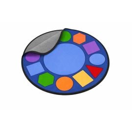 Edu Fun - Geometric Round  Carpet - 200 cm