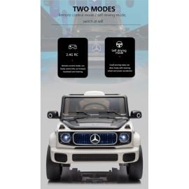 Gambol - Mercedes Eqg Concept Battery Powered Ride On Car Toy - 12v - White