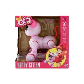 New Girl - Happy Kitten RC Robot Cat Toy - Pink