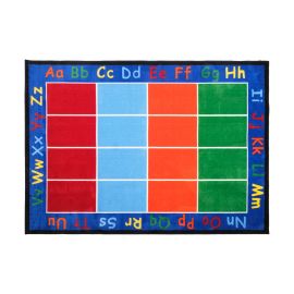 Edu Fun - ABC Squares  Carpet  180 x 257cm -  RTS-CPR140 - Toysuae.com