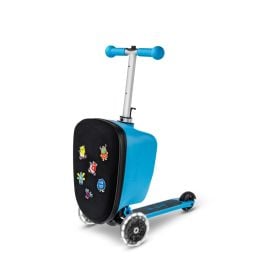 Micro - Luggage Scooter Junior Patch & Play - Blue -  ML0036 - Toysuae.com