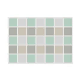 Edu Fun - Neutral Squares Rug 133 x 200cm -  RTS-PRM0061 - Toysuae.com
