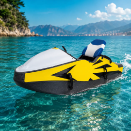 Gambol - High Speed mini Electric Boat 72V with Removable Batteries