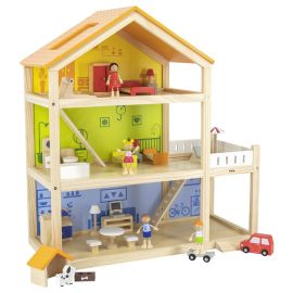 Viga toys - 3 - Storey Wooden House