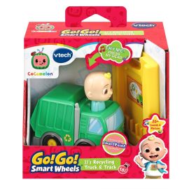 VTech - CoCoMelon Go Go Smart Wheels JJ Recycling Truck and Track