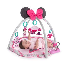 Bright Starts - Disney Baby Minnie Mouse Activity Gym Play Mat with Melodies