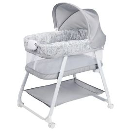 Bright Starts - Winnie The Pooh Slumber Party Soothing Bassinet - Grey