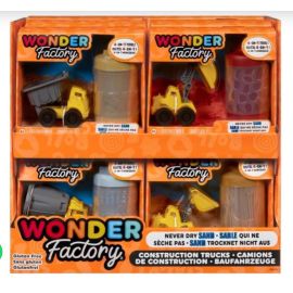 Wonder Factory - Never Dry Sand Construction  Trucks - 1 Pc Assorted -  TT-MGA-595168 - Toysuae.com