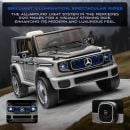 Gambol - Mercedes Concept Battery Powered Ride On Car Toy - 12v - Silver - GB-JJ2088-silver - Toysuae.com