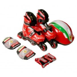 Ferrari Kids Skate Combo 29-32 Set Red