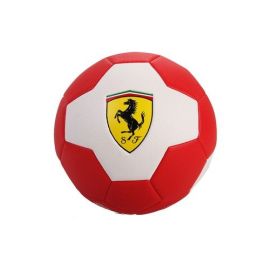 Mesuca Ferrari Machine Sewing Soccer Ball White Red