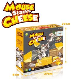 P.Joy Mouse Stacks Cheese Cake Topple Board Game