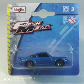 Maisto - Fresh Metal - 3" Vehicle - Crazy Car - Porsche - Blue