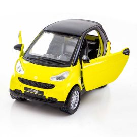 Maisto - Power Racer Smart Car - Yellow