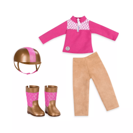  Glitter Girls 14-Inch Doll Deluxe Equestrian Outfit 