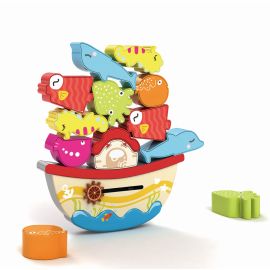 Spring Flower -Kids toys underwaterAnimals Balance Blocks game Educational Toys