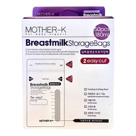 MOTHER K Breastmilk Storage Bag - Easy-Cut 180 ML - 30 Pieces