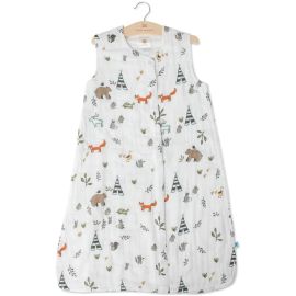 Little Unicorn – Forest Friends Cotton Muslin Sleep Bag | 100% Cotton 